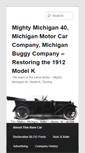 Mobile Screenshot of michiganmotorcar.com